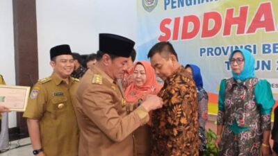 Pemprov Bengkulu Berikan Penghargaan Siddhakarya kepada 9 UMKM Berprestasi