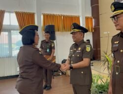 Kajari Bengkulu  Pimpin Sertijab Kasi Intel Feri Junaidi 