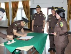 Achmad Fariansyah Dilantik sebagai Kasi Pidsus Kejari Bengkulu