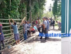 Sampah Jadi Pemicu Banjir, Lurah Sambe Baru Bersama Camat Curup Timur Gelar Aksi Bersih