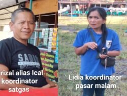 Satgas dan Aparat Gabungan Kawal Keamanan Pasar Malam Setia Negara