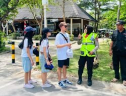 Layanan Prima Polri: Balapan Usai, Polisi Tetap Siaga Jamin Kenyamanan Turis di Destinasi Wisata Lombok