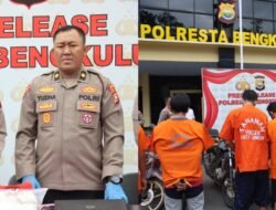 Polresta Bengkulu Ungkap 17 Kasus Kriminal dan 19 Tersangka dalam Operasi Musang Nala 2025