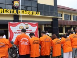 Polresta Bengkulu Gelar Konferensi Pers Keberhasilan Selama Operasi Musang Nala 2025