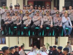 Tegakkan Disiplin, Wakapolda Bengkulu Kunjungi Rejang Lebong Sekaligus Salurkan Bantuan Ojek Pangkalan