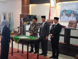 Bupati Fikri Lantik Pj Sekda Rejang Lebong