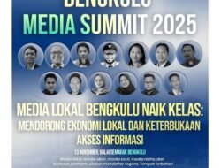 Bengkulu Jadi Provinsi Pertama di Sumatra Gelar Local Media Summit
