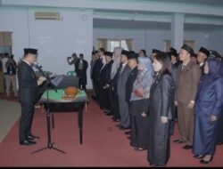 Wabup Rejang Lebong Lantik 60 Pejabat, Tekankan Integritas dan Kinerja Aparatur
