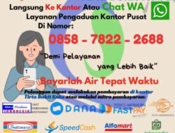 Perumda Air Minum Tirta Bukit Kaba Imbau Masyarakat Rejang Lebong Bayar Tagihan Tepat Waktu dan Hindari Titip Uang ke Petugas