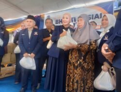 HUT ke- 14 Partai NasDem Bengkulu Bagikan 20 Ribu Sembako
