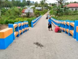 Pembangunan Jembatan di Desa Tasikmalaya Rampung, Warga Curup Utara Apresiasi CV. Temdak Sakti