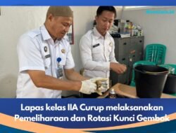 Lapas Kelas IIA Curup Perketat Pengamanan Lewat Pemeliharaan dan Rotasi Kunci Gembok