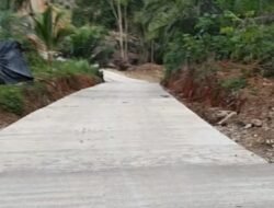 Pekerjaan Jembatan dan Jalan Beton Tak Toi–Tanjung Agung Capai 70 Persen