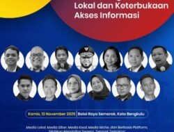 Bengkulu Media Summit 2025 Resmi Dimulai Besok: Dorong Media Lokal Naik Kelas dan Perkuat Ekonomi Daerah
