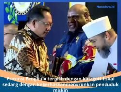 Bengkulu Raih Penghargaan Penanggulangan Kemiskinan Kelompok Fiskal Sedang