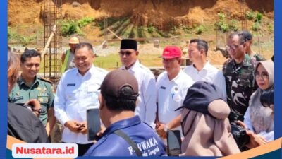 Bupati Benteng dan Kodim 0407 Tinjau Pembangunan Koperasi Merah Putih di Pondok Kelapa