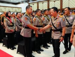 Kapolri Pimpin Penutupan Pendidikan Sespim Polri Tahun Ajaran 2025 di Lemdiklat Polri