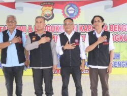 Silaturahmi Polda Bengkulu dan KSPSI, Kapolda Resmi Jadi Bapak Pelindung Buruh Bengkulu