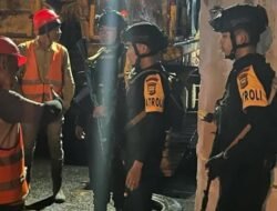 Sisir Permukiman dan Titik Rawan, Brimob Polda Bengkulu Pastikan Kamtibmas Kondusif