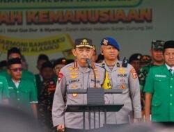 Pimpin Apel Kebangsaan Banser, Kapolri Ingatkan Kesiapsiagaan Bencana dalam Pengamanan Nataru