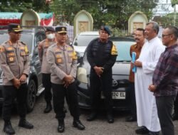 Pastikan Kondusivitas Natal, Kapolda Bengkulu Bersama PJU Tinjau Sejumlah Gereja