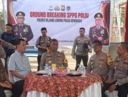 Kapolda Bengkulu Hadiri Groundbreaking 442 SPPG Polri Secara Virtual, Wujud Komitmen Polri Dukung Program Strategis Nasional