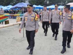 Kapolda Bengkulu Cek Langsung Pengamanan Obyek Wisata Pantai Zakat dalam Rangka Operasi Lilin Nala 2025