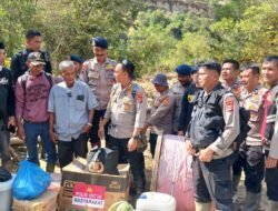Polres Aceh Tengah Salurkan Bantuan Logistik ke Desa Terisolir di Kecamatan Linge