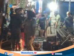 BREAKING NEWS: Satpol PP Tertibkan PKL Pasar Panorama, Lapak di Badan Jalan Langsung Diangkut