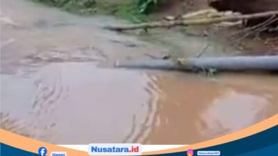 Hujan Deras Picu Longsor, Sumber Air PDAM Rejang Lebong Tertutup Total