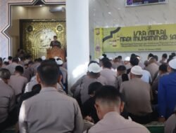 Polda Bengkulu Gelar Peringatan Isra Mi’raj 1447 H, Momentum Penguatan Iman dan Integritas