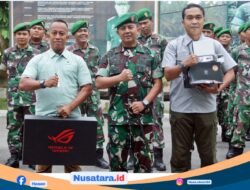 Dandim 0208/Asahan Serahkan Perangkat Multimedia kepada Tim Pendim Sambut HUT PENAD ke-75