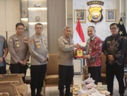 Kapolda Bengkulu Terima Silaturahmi Pejabat Kementerian Keuangan, Perkuat Sinergi Antarinstansi