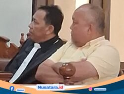Terbukti Palsukan APBDes 2023, Oknum Kades Barung Kersap dan Adiknya Duduk di Kursi Pesakitan