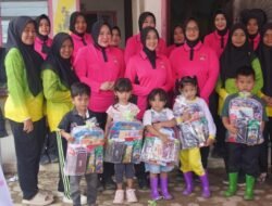 Taruni Akpol Gelar Trauma Healing bagi Siswa TK Bhayangkari Terdampak Banjir di Aceh Tamiang