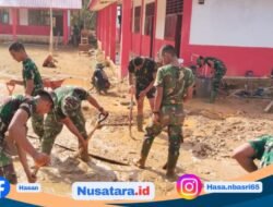 Satgas Gulbencal Kodam I/BB Pastikan SDN 155678 Hutanabolon 2 Sudah Dapat Digunakan Kembali