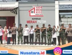 Kasdam XIX/Tuanku Tambusai Tinjau Koperasi Desa Merah Putih di Rohil