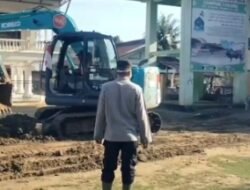 Bantuan Alat Berat Kapolri Dukung Pembersihan Lumpur Pasca Banjir di Pidie