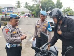 Dukung Operasi Keselamatan, Bidpropam Polda Bengkulu Gelar Ops Gaktibplin Internal