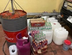Ditreskrimsus Polda Bengkulu Ungkap Produksi dan Peredaran Arak Ilegal di Kepahiang dan Rejang Lebong