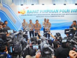 Beri Arahan di Rapim Polri, Kapolri Tegaskan Dukung-Kawal Penuh Program Pemerintah