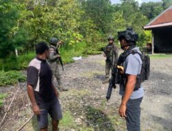 Respons Cepat Satgas Damai Cartenz 2026 Tindaklanjuti Informasi Senjata Api Rakitan di Dekai