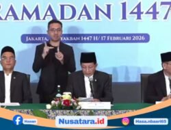 Menag Tetapkan 1 Ramadan 1447 H Jatuh  19 Februari 2026