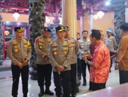 Pastikan Malam Imlek Aman, Kapolda Sumsel Tinjau Pengamanan Sejumlah Klenteng di Palembang