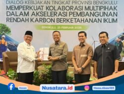 Bengkulu Percepat Pembangunan Rendah Karbon