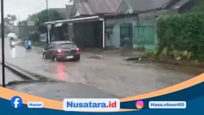 Drainase Tersumbat, Jalan Desa Teladan Tergenang