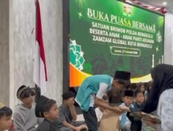 Satbrimob Polda Bengkulu Gelar Buka Bersama Anak Panti Asuhan Zam Zam, Ramadhan Penuh Kepedulian