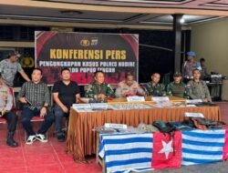 Kamp KKB di Nabarua Dibongkar Aparat Gabungan, Ratusan Amunisi dan Puluhan Juta Rupiah Diamankan