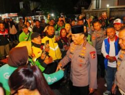Momen Kapolri Interaksi-Serap Aspirasi Ojol di Kedai Ado Presisi