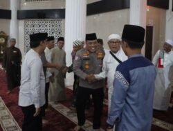 Kapolres Kepahiang Hadiri Shalat Isya, Tarawih dan Peringatan Nuzulul Qur’an Bersama Pemkab Kepahiang